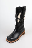 Butterfly Western Middle Boots