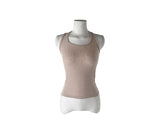 Levan Color Matching Halter Sleeveless Cut Long Sleeve T-shirt Set