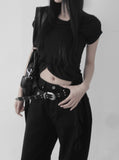 Mesha shirring tube top tee
