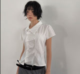 WAVE DRAPE SHIRT
