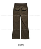 Vine Shibori Back Pocket Bootcut Pants