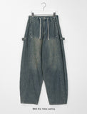 [unisex] Rigel Summer Banding Denim Balloon Pants