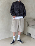 Pocket Bermuda Banding Pants