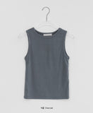 Tekong Basic Color Rib Sleeveless