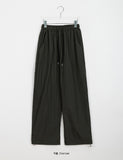 [unisex] Mitiru banding string summer nylon pants