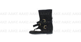 SLOUCH THONG BIKER BOOTS