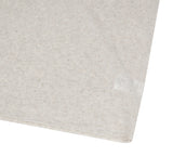 Bone linen V-neck knit