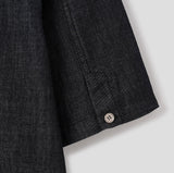 Frue Vintage Washing Denim Half Shirt
