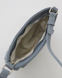Shackle Y2K Denim Buckle Shirring Mini Shoulder Bag
