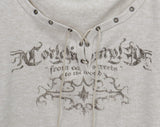 Mucon Eyelet Short Sleeve T-shirt
