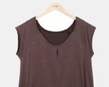 Denic Stripe Short Sleeve One Piece