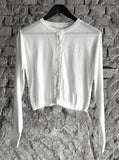 Basic see-through cardigan