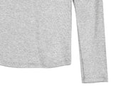Onen Ribbed Round Long Sleeve T-shirt