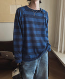 [LAN ARCHIVE] Shoulder Button Stripe Knit