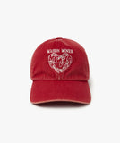 DOODLE HEART VINTAGE WASHED BALL CAP