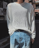 Draw Linen Blend Knit