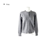 Kand Round Button Knit Cardigan