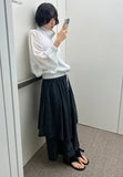 SPLIT LAYERED PANTS