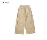 Soccer Backpocket Snap Wide Pants