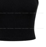 Betty Studded Crop Halter Sleeveless