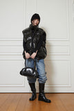 rider leather middle boots