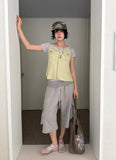 PIGMENT FOLD BERMUDA PANTS