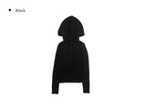 [MADE] Rut Snap Totto Hood Button T