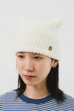 Horn Knitted Beanie