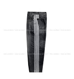 Artie Balloon Five-Line Track Denim Pants