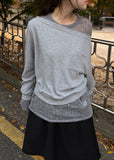 WAVE KNIT LONG SLEEVE