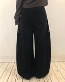 Bridin Double Pocket Strap Washed Cargo Pants