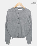 Lua Cashmere Knit Round Cardigan