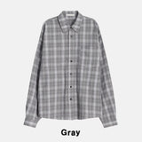Breed Wrinkle Check Shirt