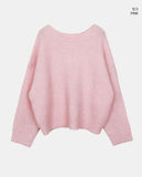 Deu round neck loose fit knit