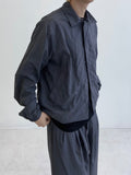 Nylon Thin Over Button Jacket