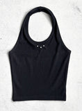 Stud Halter Sleeveless