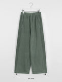 [unisex] Kunami color matching side banding string jogger pants