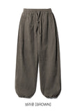Turn Dyeing Like Linen Banding Pants