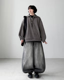 Hermi Washing Knit Zip-Up