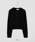 Wito Color Round Crop Cardigan