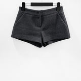 Wool 20%) Naum Low Short Pants