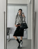 Epic multi-pattern slim shirt