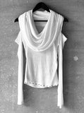 Two Way Hood Off Shoulder Team Tee