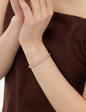 Essence Silver 4 Prong Tennis Bracelet 3mm