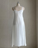 Monica V-neck Sleeveless Flare One Piece