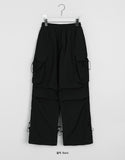 Sumiko Nylon Banding String Cargo Pants