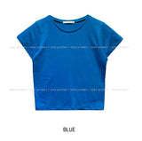 [U-BASIC] Our Cap Sleeve Crop Short Sleeve