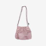 Pierce Chain Ribbon Mini Shoulder Bag