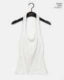 Torren Flower Halter Sleeveless