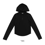 SNAP BUTTON HOOD T